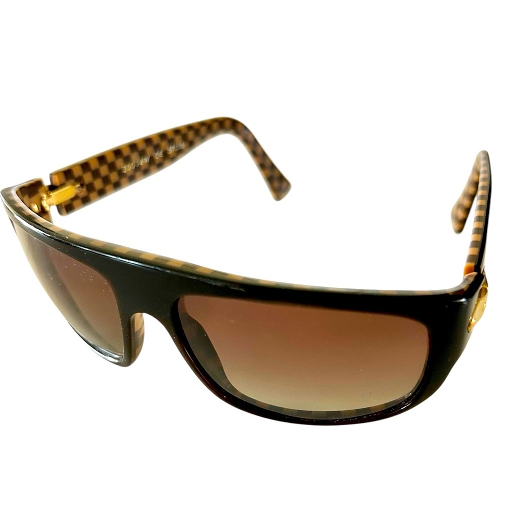 Authentic Louis Vuitton Z0014W Rare Vintage Damier Checked Sunglasses France 🇫🇷